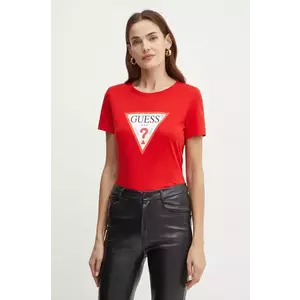 Guess tricou din bumbac imagine