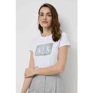 Armani Exchange tricou din bumbac imagine