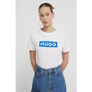 HUGO Blue tricou din bumbac Classic Tee_B imagine