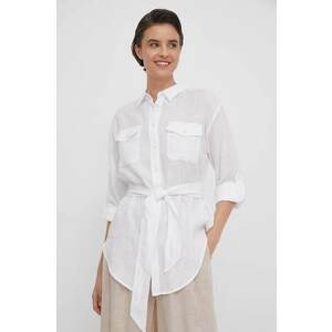 Lauren Ralph cămașă de in imagine