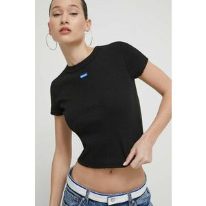 HUGO Blue tricou Baby Tee_B imagine