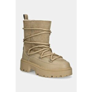Tommy Hilfiger cizme de iarna REAL SHEARLING LACE-UP SNOWBOOT imagine