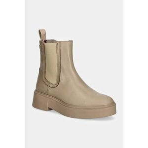 Tommy Hilfiger ghete chelsea de piele MINIMAL LEATHER CHELSEA LOGOTAPE imagine