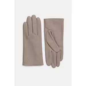 HUGO mănuși de piele Beggy imagine