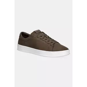 Calvin Klein sneakers din piele LOW TOP LACE UP NU imagine