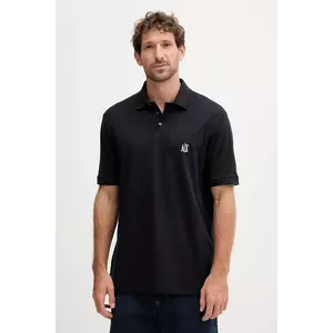 Armani Exchange polo de bumbac imagine