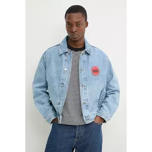 HUGO geacă din denim imagine