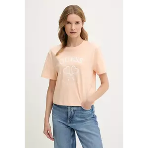 Guess tricou din bumbac imagine