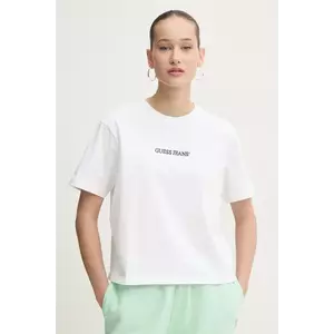 Guess Jeans tricou din bumbac imagine