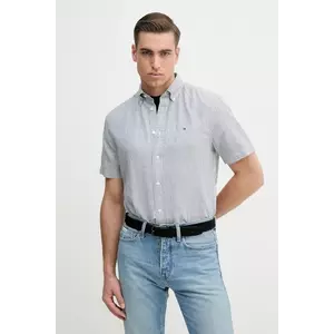 Tommy Hilfiger cămașă din amestec de in imagine