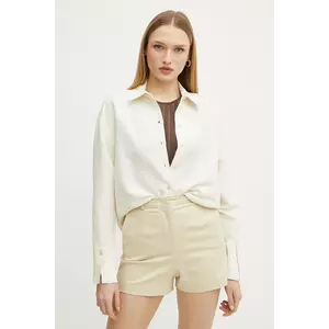 Patrizia Pepe camasa din amestec de in imagine