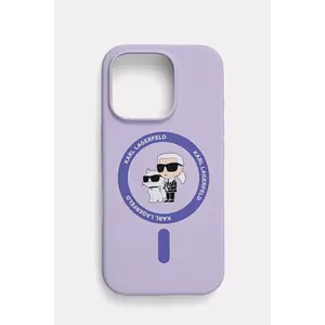 Karl Lagerfeld husă pentru telefon iPhone 16 Pro imagine