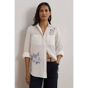 Lauren Ralph Lauren cămașă de in imagine