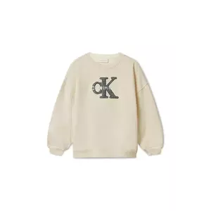 Calvin Klein Jeans hanorac de bumbac pentru copii imagine