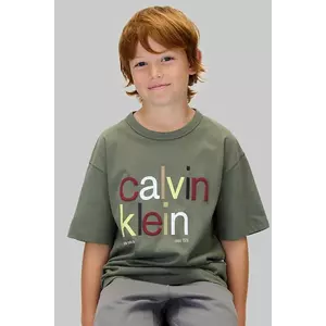 Calvin Klein Jeans tricou de bumbac pentru copii imagine
