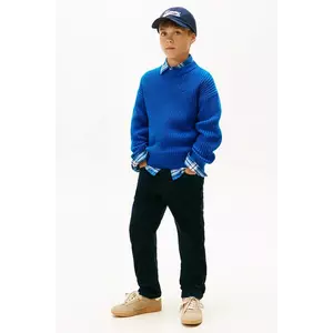 Tommy Hilfiger pantaloni de bumbac pentru copii imagine