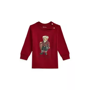 Polo Ralph Lauren longsleeve din bumbac pentru bebeluși imagine