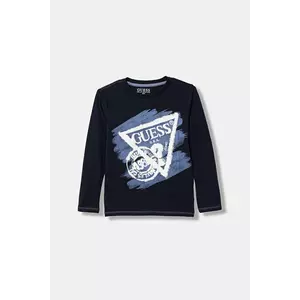 Guess longsleeve din bumbac pentru copii imagine