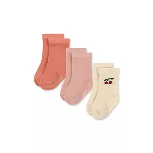 Konges Sløjd șosete copii 3 PACK JACQUARD SOCKS imagine