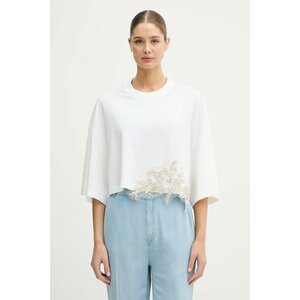 blugirl Blumarine tricou pentru femei, din bumbac cu elastan imagine