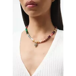 Medicine Colier cu pandantiv pentru Femei din piatră naturală aventurin imagine