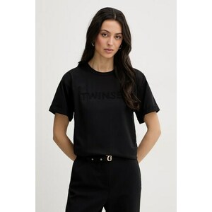 Twinset tricou pentru femei, din bumbac imagine