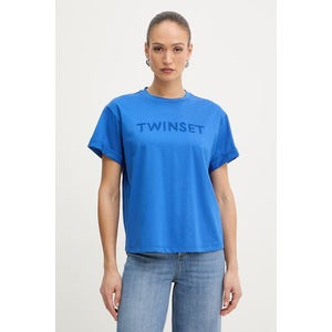 Twinset tricou pentru femei, din bumbac imagine