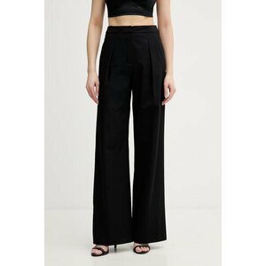 Karl Lagerfeld pantaloni pentru femei, din bumbac imagine