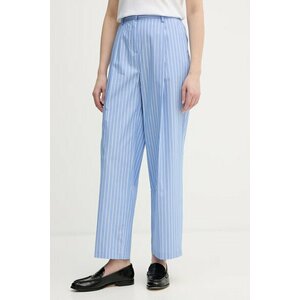 Karl Lagerfeld pantaloni pentru femei, din bumbac imagine