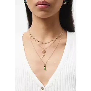 Medicine colier cu pandantiv pentru femei, din aventurin imagine