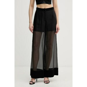 Karl Lagerfeld pantaloni pentru femei, cu vâscoză imagine