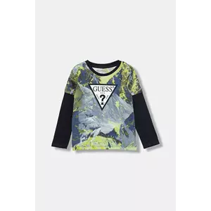 Guess longsleeve din bumbac pentru copii imagine