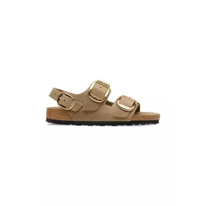 Birkenstock sandale de piele Milano Big Buckle imagine