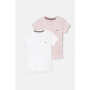 Tommy Hilfiger tricou de bumbac pentru copii 2-pack imagine
