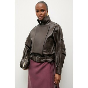 Answear.LAB geacă de biker pentru femei, din piele YARA Unscripted Collection imagine