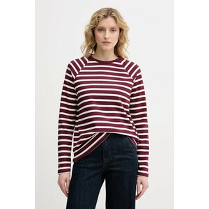 United Colors of Benetton longsleeve pentru femei, din bumbac imagine
