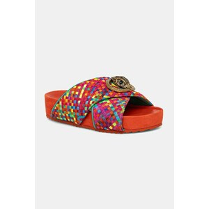 Kurt Geiger London papuci pentru femei Chelsea Cross Strap imagine