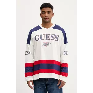 Guess Jeans longsleeve din bumbac imagine