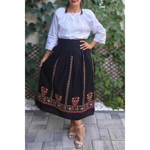 Fusta stilizata cu motive traditionale Gianina 4 imagine