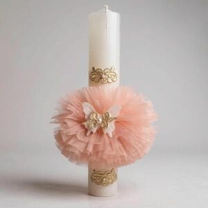 Lumanare Decorata Manual Fluture imagine