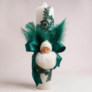 Lumanare Decorata Manual Papusa imagine