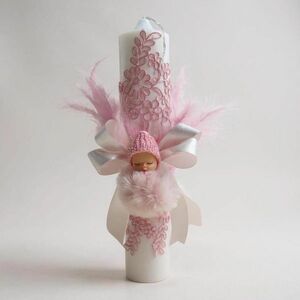 Lumanare Decorata Manual Papusa 2 imagine