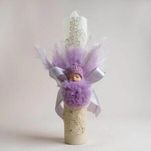 Lumanare Decorata Manual Papusa 3 imagine