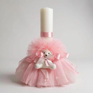 Lumanare Decorata Manual Ursulet imagine