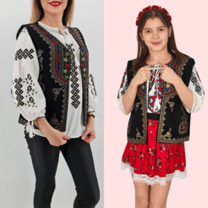 Set Traditional Vesta Mama Vesta fiica Angelica imagine