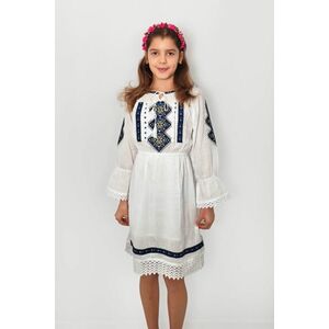 Rochie traditionala fetite Zoe 4 imagine