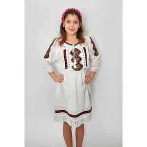 Rochie traditionala fetite Zoe 5 imagine