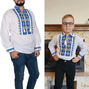 Set Traditional - Camasa Tata Camasa fiu Aldo 2 imagine