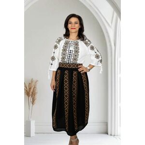 Fusta cu motive traditionale Doinita 4 imagine