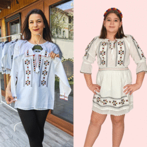 Set Traditional Baiat Fetita imagine